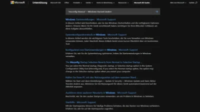msconfig timeout – Windows-Startzeit ändern