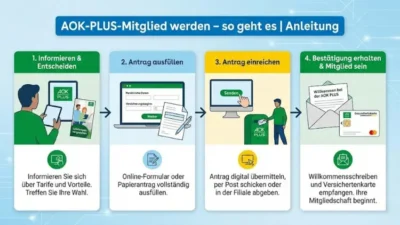 AOK-PLUS‑Mitglied werden – so geht es | Anleitung