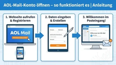 AOL-Mail-Konto öffnen – so funktioniert es | Anleitung