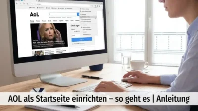 AOL als Startseite einrichten – so geht es | Anleitung