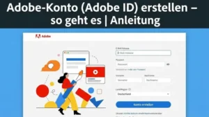 Adobe-Konto (Adobe-ID) erstellen – so geht es | Anleitung