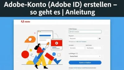 Adobe-Konto (Adobe-ID) erstellen – so geht es | Anleitung