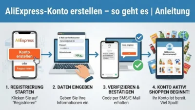 AliExpress-Konto erstellen – so geht es | Anleitung