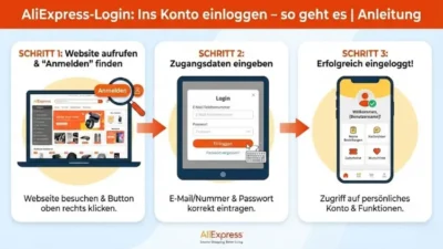 AliExpress-Login: Ins Konto einloggen – so geht es | Anleitung
