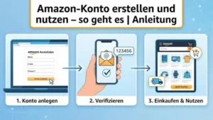 Amazon-Konto erstellen und nutzen – so geht es | Anleitung