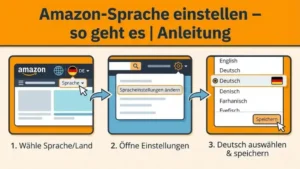 Amazon-Sprache einstellen – so geht es | Anleitung