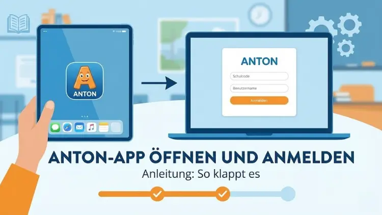 Anton-App öffnen und anmelden – so klappt es | Anleitung