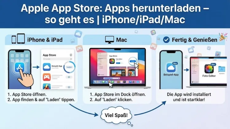 Apple App Store: Apps herunterladen – so geht es | iPhone/iPad/Mac