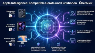 Apple Intelligence: Kompatible Geräte und Funktionen | Überblick