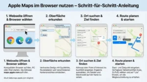 Apple Maps im Browser nutzen – Schritt-für-Schritt-Anleitung