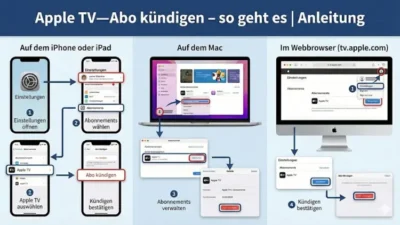 Apple-TV-Abo kündigen – so geht es | Anleitung