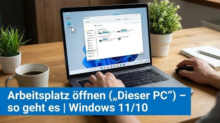 Arbeitsplatz öffnen („Dieser PC“) – so geht es | Windows 11/10