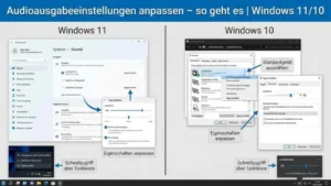 Audioausgabeeinstellungen anpassen – so geht es | Windows 11/10