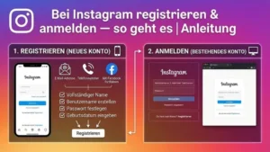 Bei Instagram registrieren & anmelden – so geht es | Anleitung