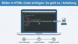 Bilder in HTML-Code einfügen – so geht es | Anleitung