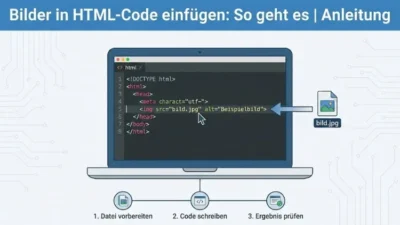 Bilder in HTML-Code einfügen – so geht es | Anleitung