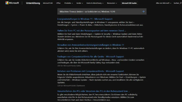 Bildschirm-Timeout ändern – so funktioniert es | Windows 11/10