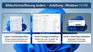 Bildschirmauflösung ändern – Anleitung | Windows 11/10