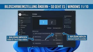 Bildschirmeinstellung ändern – so geht es | Windows 11/10