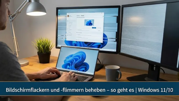 Bildschirmflackern und -flimmern beheben – so geht es | Windows 11/10