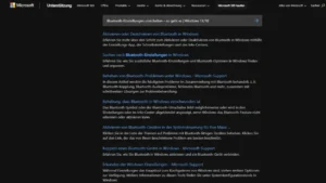 Bluetooth-Einstellungen umschalten – so geht es | Windows 11/10