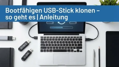 Bootfähigen USB-Stick klonen – so geht es | Anleitung