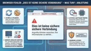 Browser „Dies ist keine sichere Verbindung“ – was tun? | Anleitung