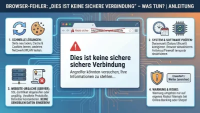 Browser „Dies ist keine sichere Verbindung“ – was tun? | Anleitung