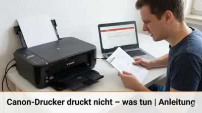 Canon-Drucker druckt nicht – was tun | Anleitung