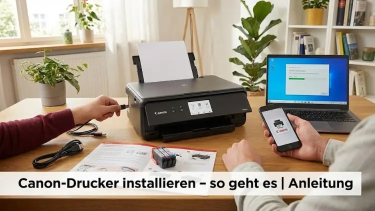 Canon-Drucker installieren – so geht es | Anleitung