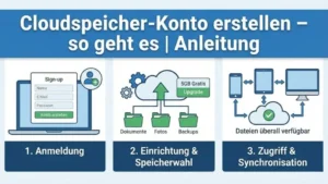 Cloudspeicher-Konto erstellen – so geht es | Anleitung