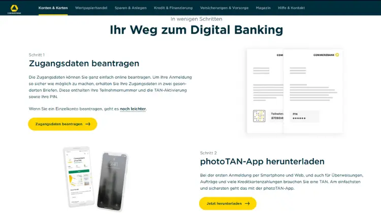 Commerzbank Online-Banking – so funktioniert es