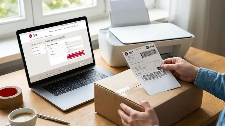 DPD-Paketschein erstellen und drucken – so geht es | Anleitung