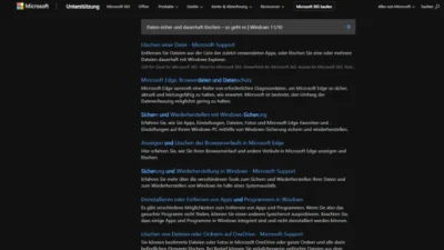 Daten sicher und dauerhaft löschen – so geht es | Windows 11/10