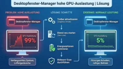 Desktopfenster-Manager hohe GPU-Auslastung | Lösung