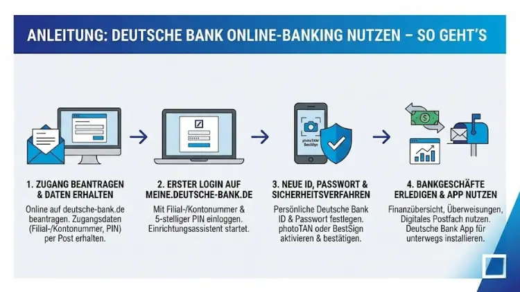 Deutsche Bank Online-Banking nutzen – so geht es | Anleitung