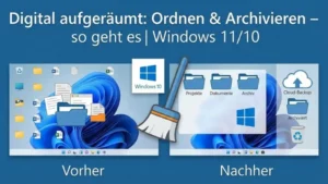 Digital aufgeräumt: Ordnen & Archivieren – so geht es | Windows 11/10