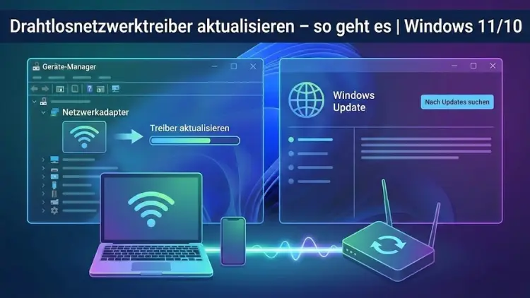 Drahtlosnetzwerktreiber aktualisieren – so geht es | Windows 11/10