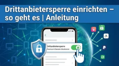 Drittanbietersperre einrichten – so geht es | Anleitung