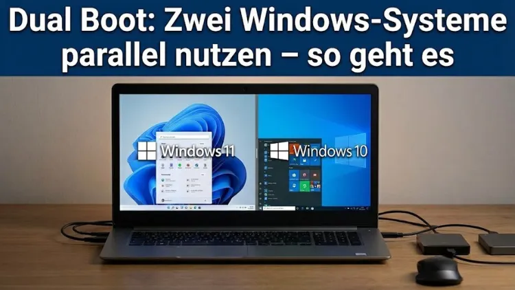 Dual Boot: Zwei Windows-Systeme parallel nutzen – so geht es | Windows 11/10