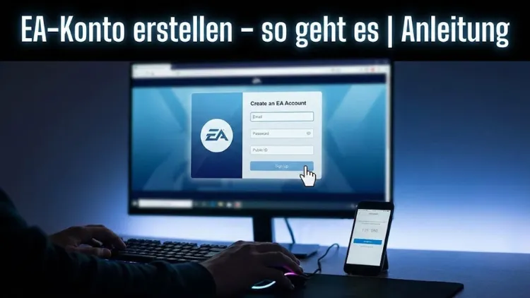 EA-Konto erstellen – so geht es | Anleitung