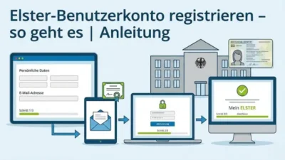 Elster-Benutzerkonto registrieren – so geht es | Anleitung