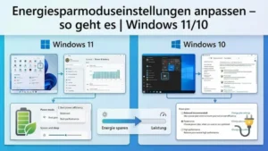 Energiesparmoduseinstellungen anpassen – so geht es | Windows 11/10