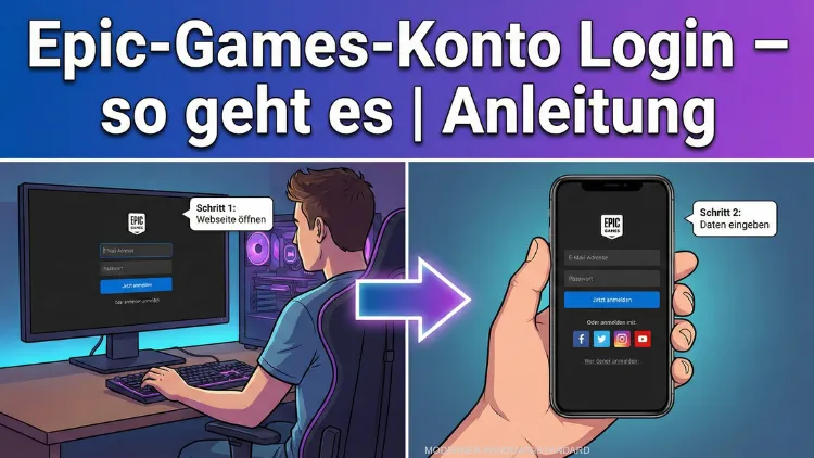 Epic-Games-Konto Login – so geht es | Anleitung