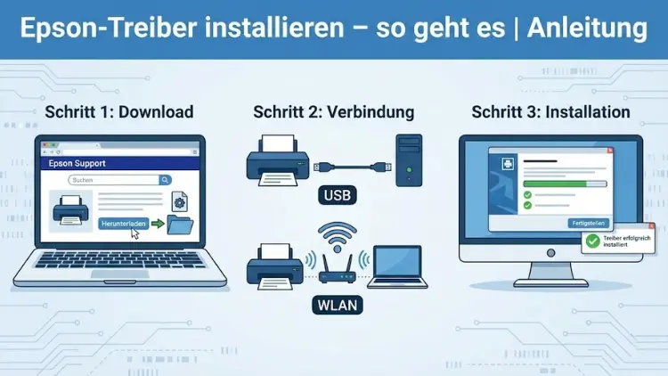 Epson-Treiber installieren – so geht es | Anleitung