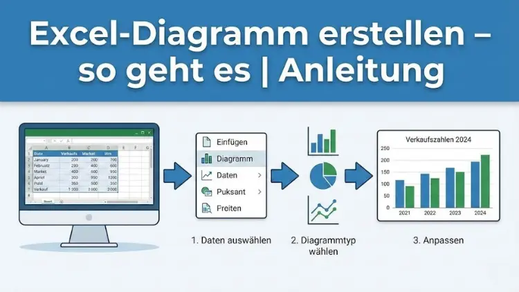 Excel-Diagramm erstellen – so geht es | Anleitung