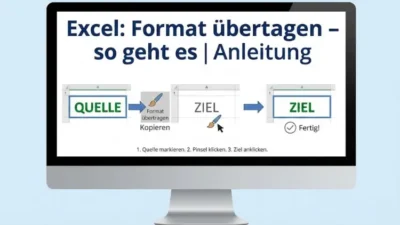 Excel: Format übertragen – so geht es | Anleitung