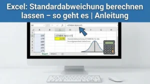 Excel: Standardabweichung berechnen lassen – so geht es | Anleitung