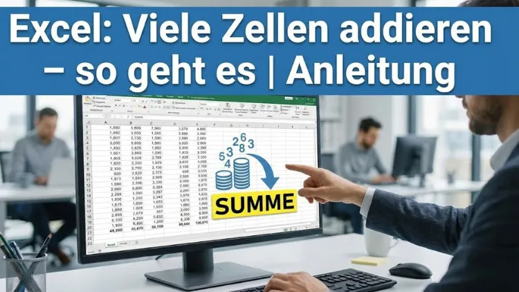 Excel: Viele Zellen addieren – so geht es | Anleitung