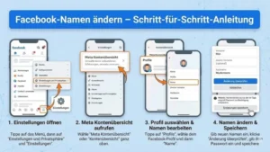 Facebook-Namen ändern – Schritt-für-Schritt-Anleitung